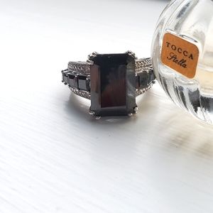 Shawna • Spinel & Diamond Cocktail Ring